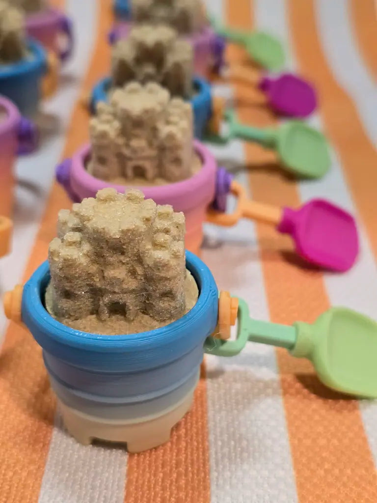 Sandcastle in a Bucket Fidget Clicker - Beach