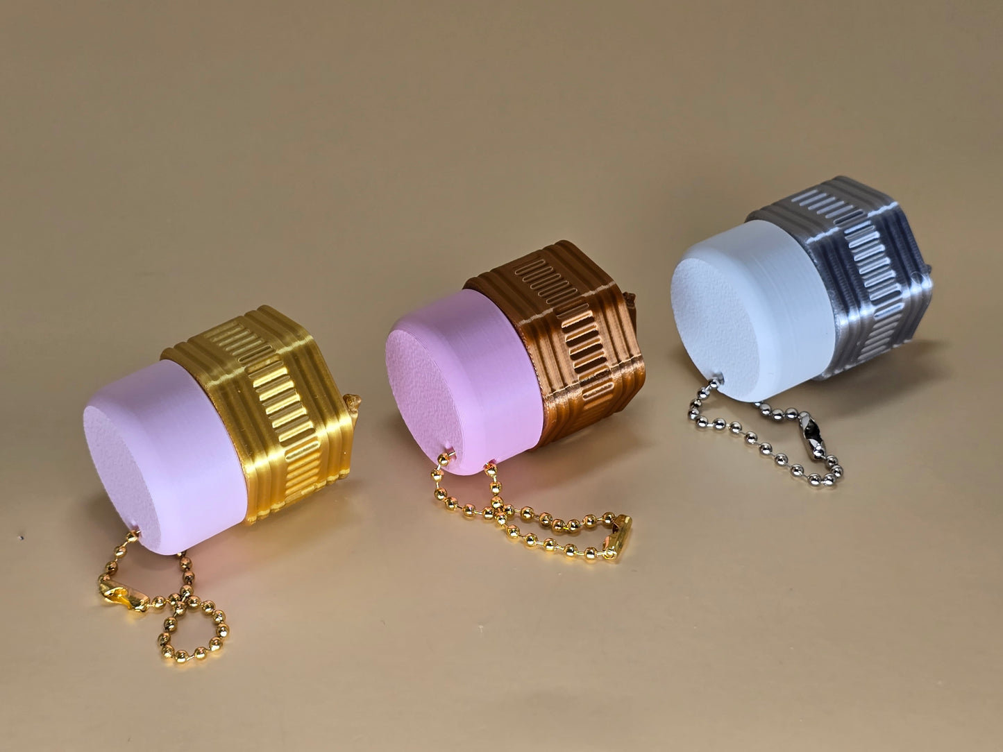 Customizable Pencil Fidget Clicker Keychain