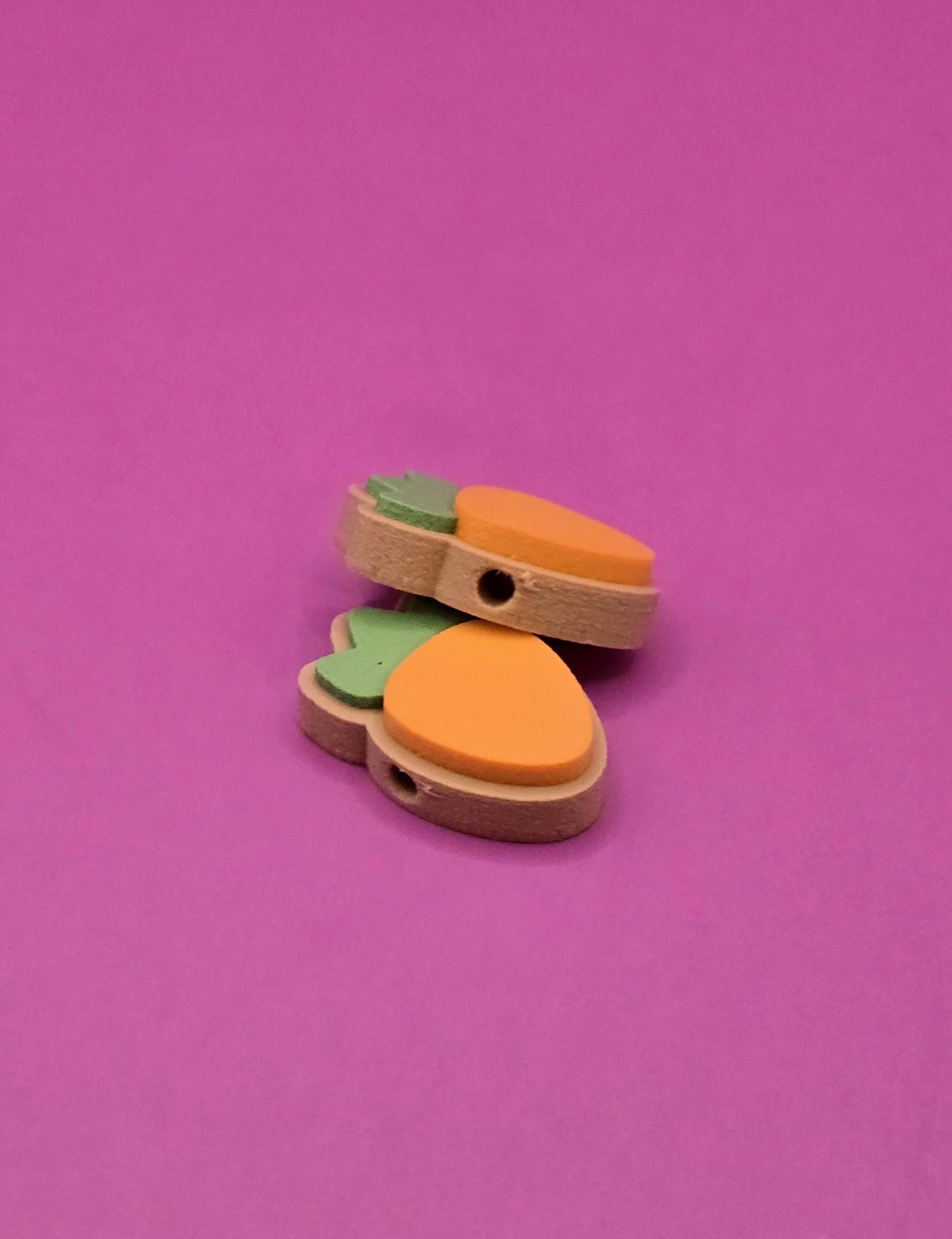 Spring Charm Bead (Sold as Set or Individually) โ 3D Printed Easter Cookie Style Beads