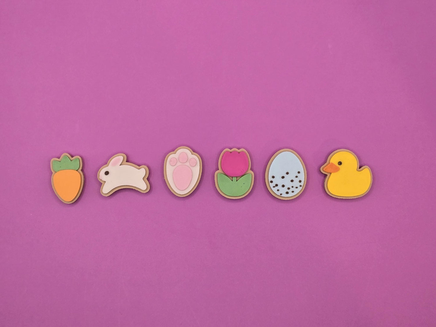 Spring Charm Bead (Sold as Set or Individually) โ 3D Printed Easter Cookie Style Beads