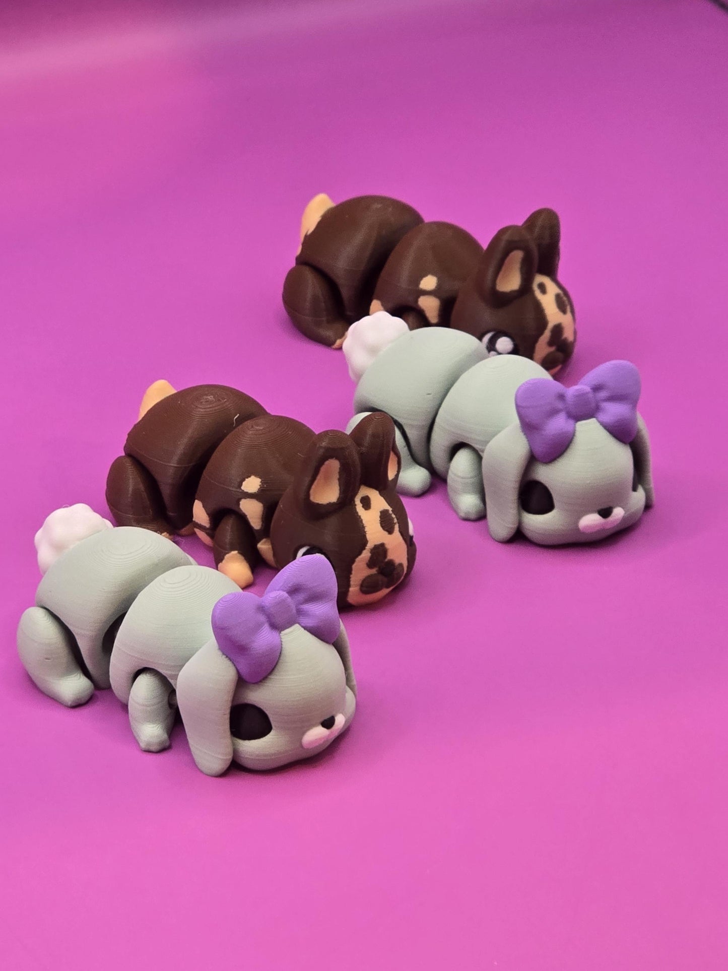 Articulated Bunny Critters ā 3D Printed Rabbit Figures (Multiple Styles)