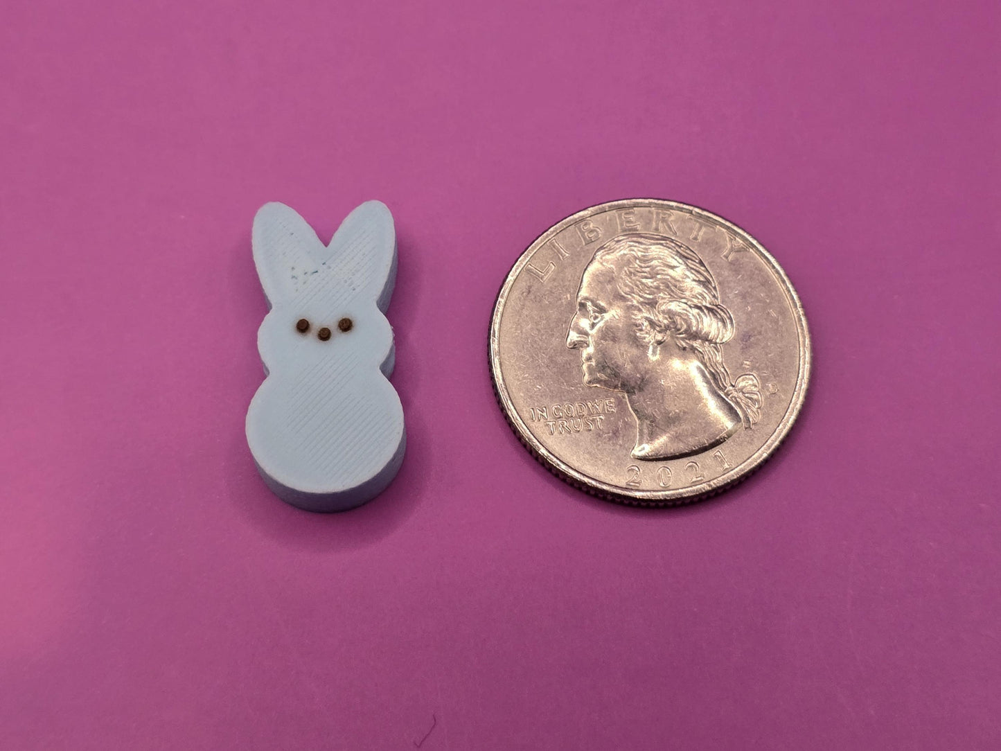 Mini Marshmallow Bunny Beads β Pastel Charms for Jewelry | Sold Individually or as Set of 4
