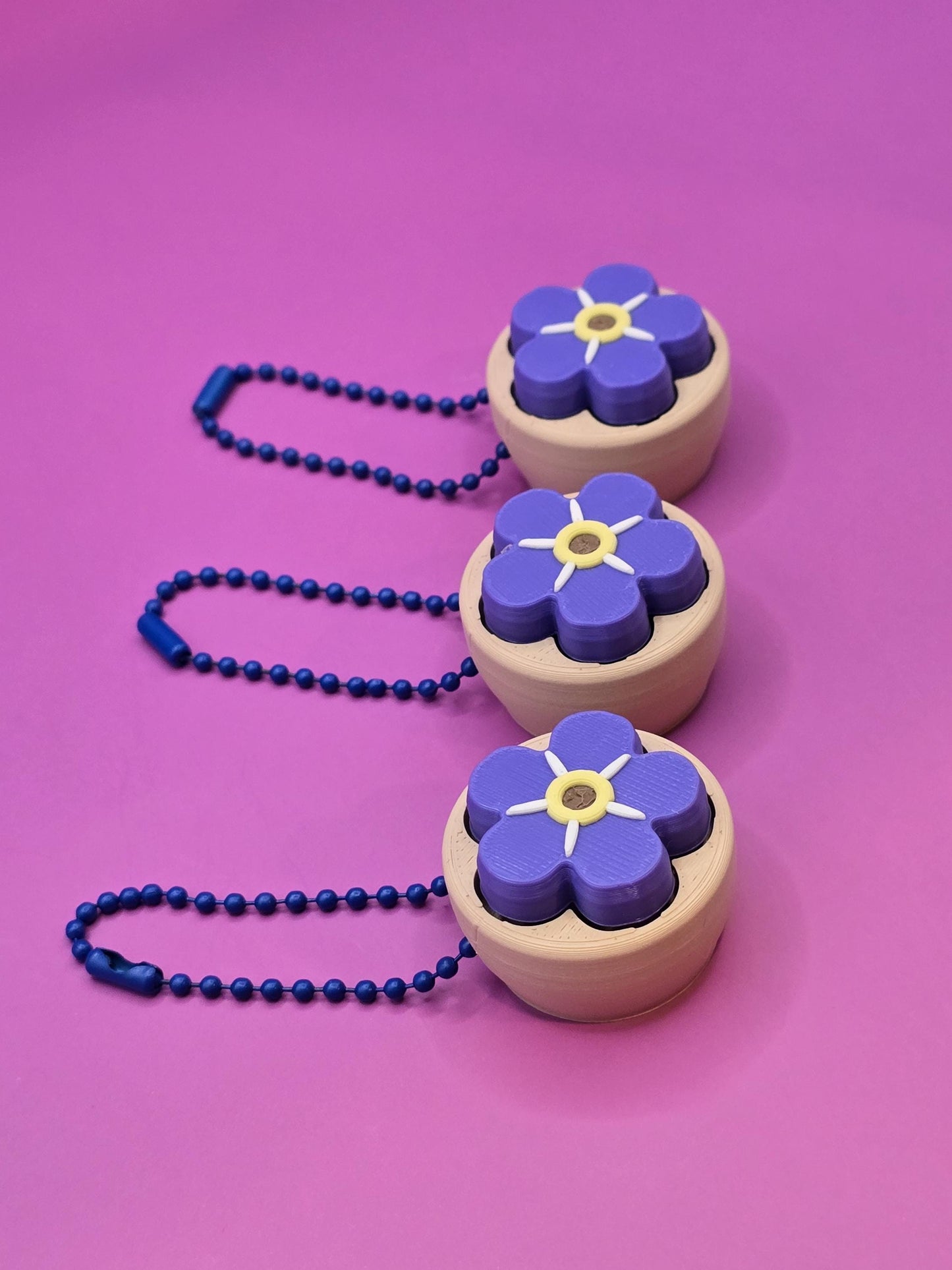 Flower Fidget Clicker β 3D Printed Sensory Tool for Neurodivergent Individuals