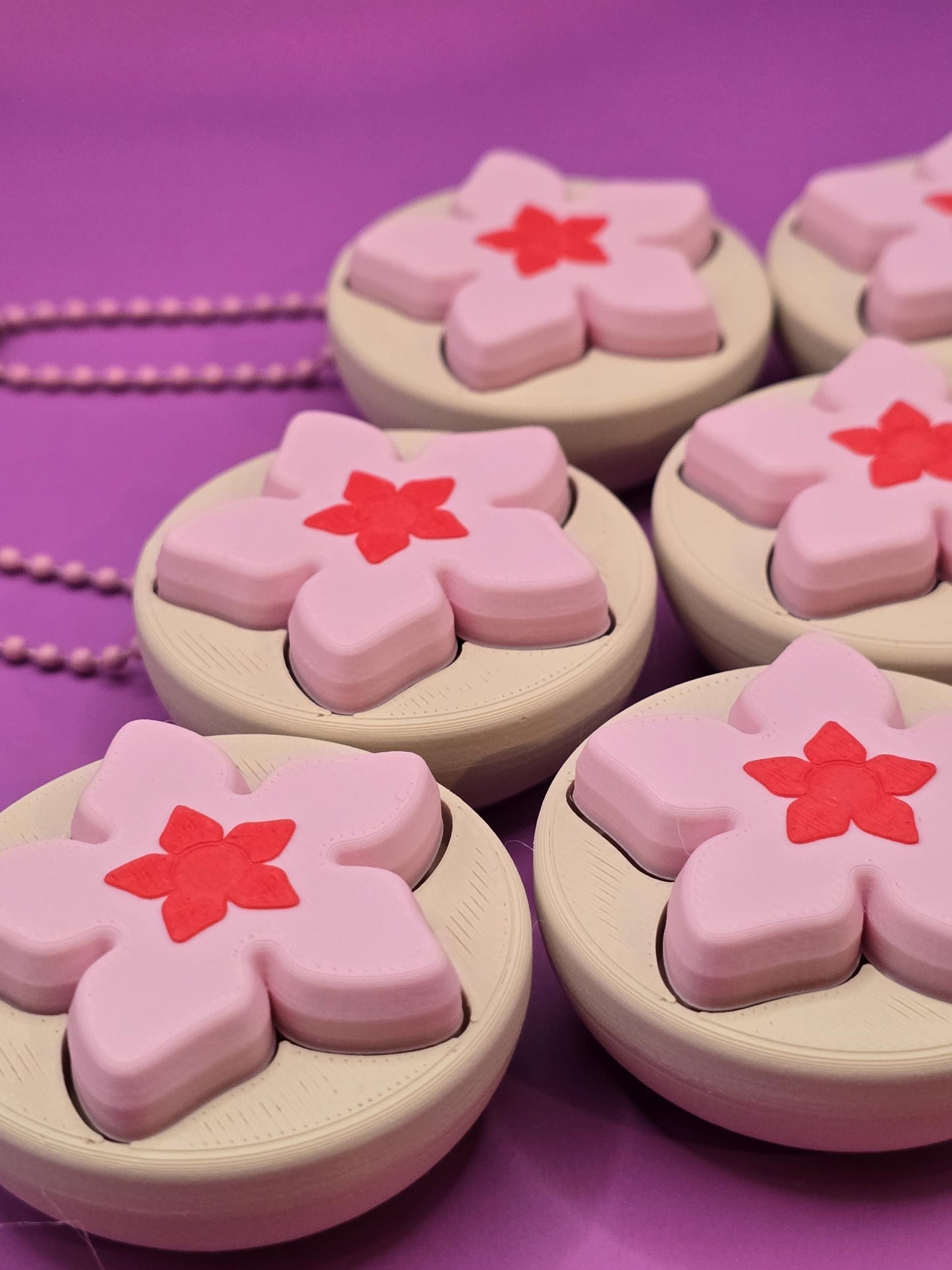 Flower Fidget Clicker β 3D Printed Sensory Tool for Neurodivergent Individuals