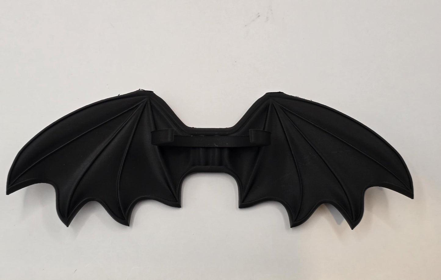 Black Bat Wings Accessory for Labubu β Detachable Neck Attachment β Made to Order