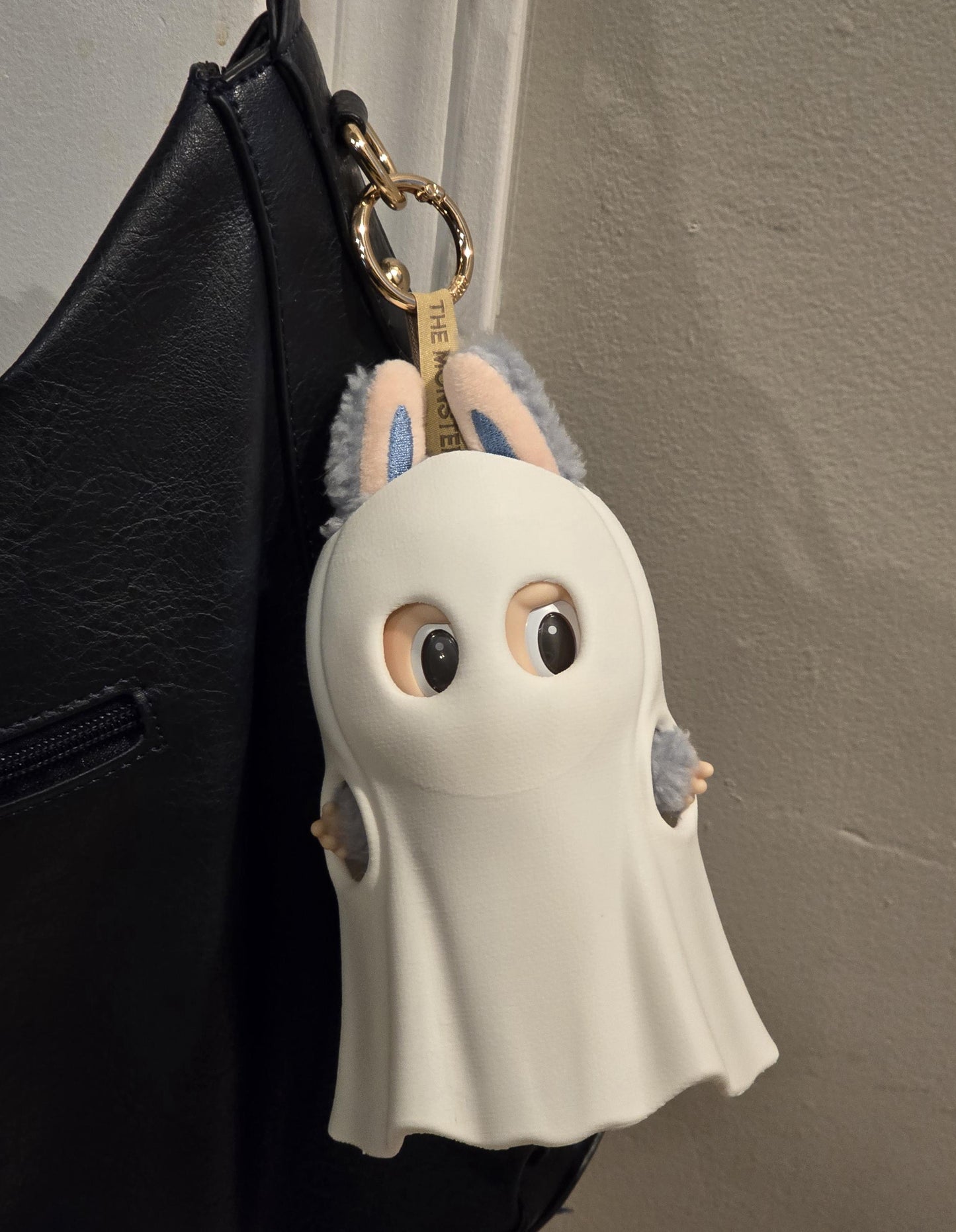 3D Printed Ghost Costume for Labubu Dolls β Plain or Knitted Texture β Halloween Accessory