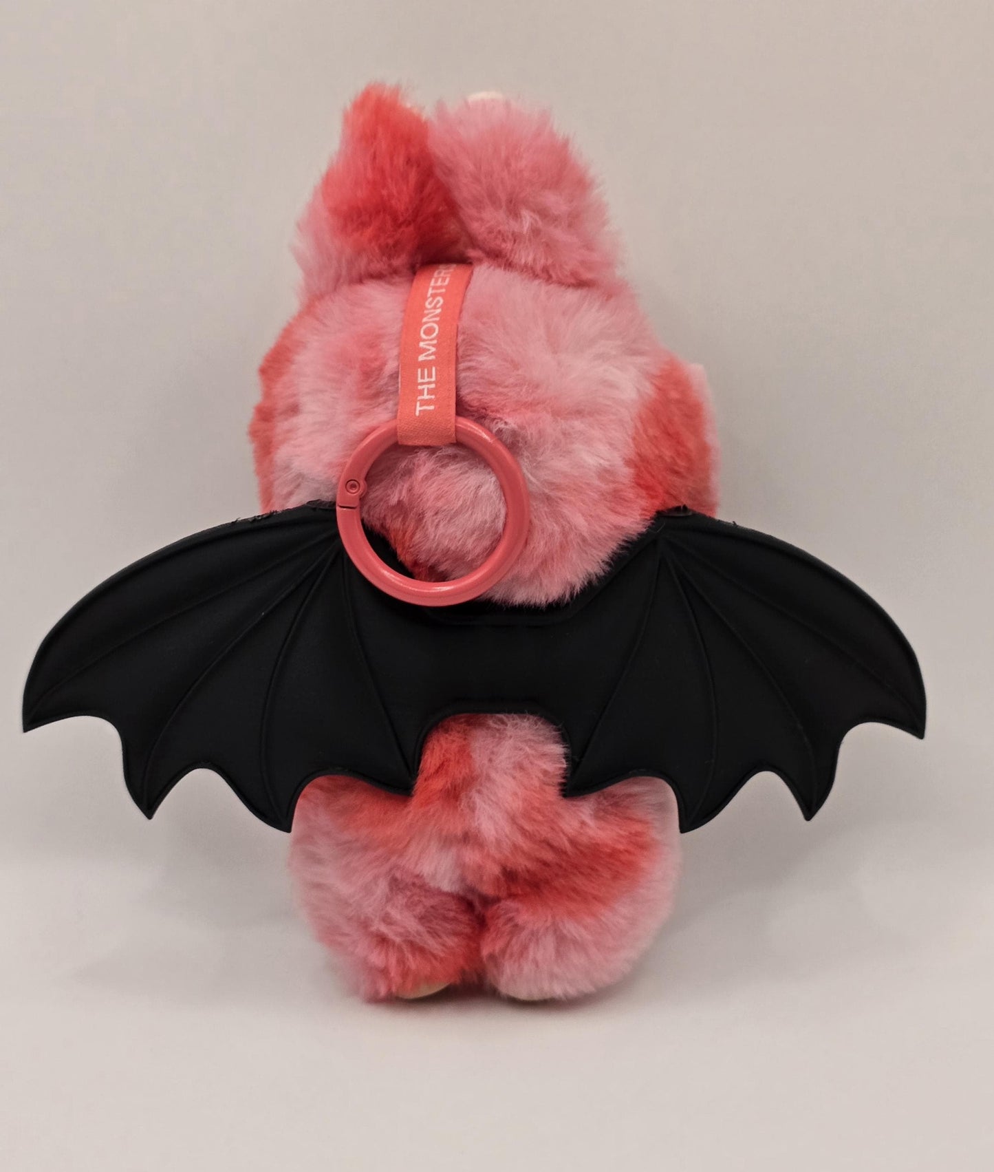 Black Bat Wings Accessory for Labubu β Detachable Neck Attachment β Made to Order