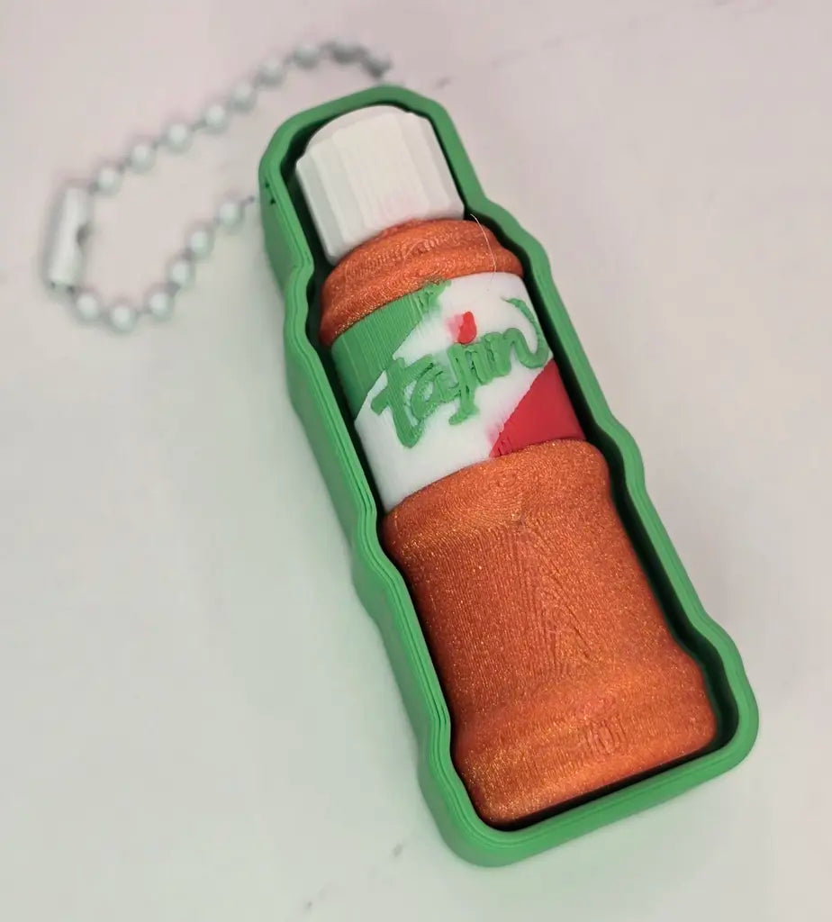 Tajín Inspired Fidget Clicker Keychain