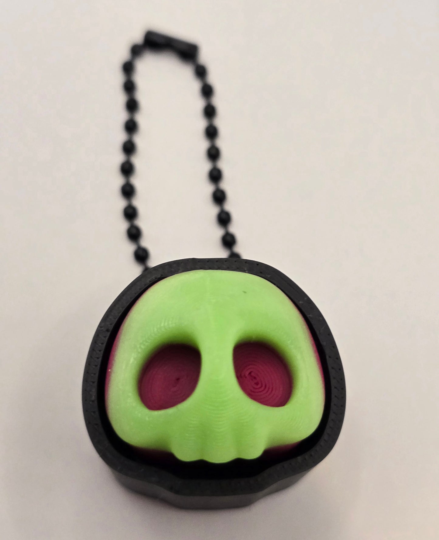 🎃 Halloween & Monster Eye Clicker Fidget Keychains | 3D Printed | Glow-in-the-Dark Skull Option