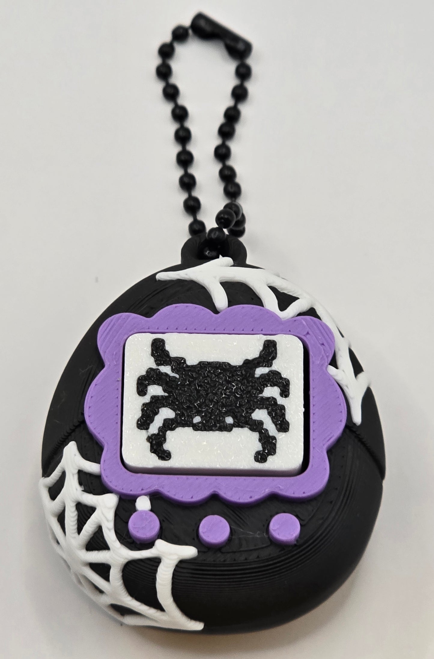 Halloween Tamagotchi-Inspired Clicker Fidget Keychain – Spooky 3D Printed Pixel Pets