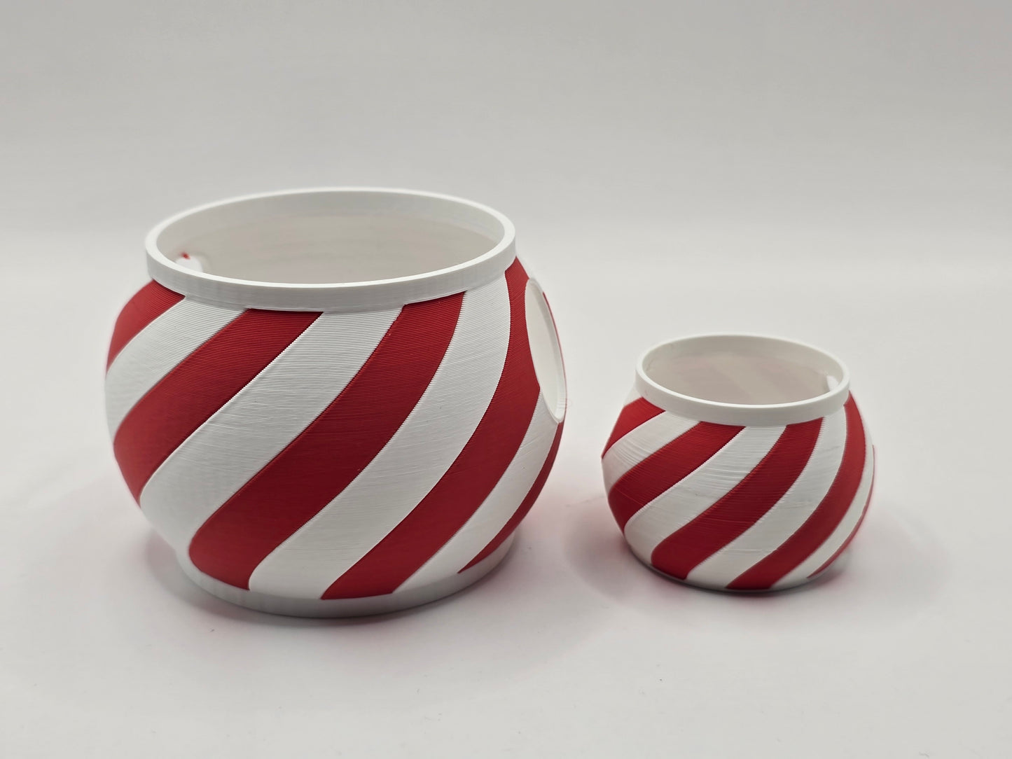 ✨ Peppermint Swirl Ornament for Plush Figures (3D Printed) ✨