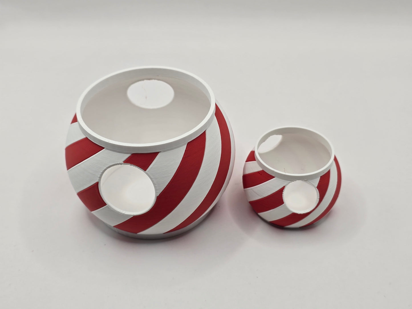 ✨ Peppermint Swirl Ornament for Plush Figures (3D Printed) ✨