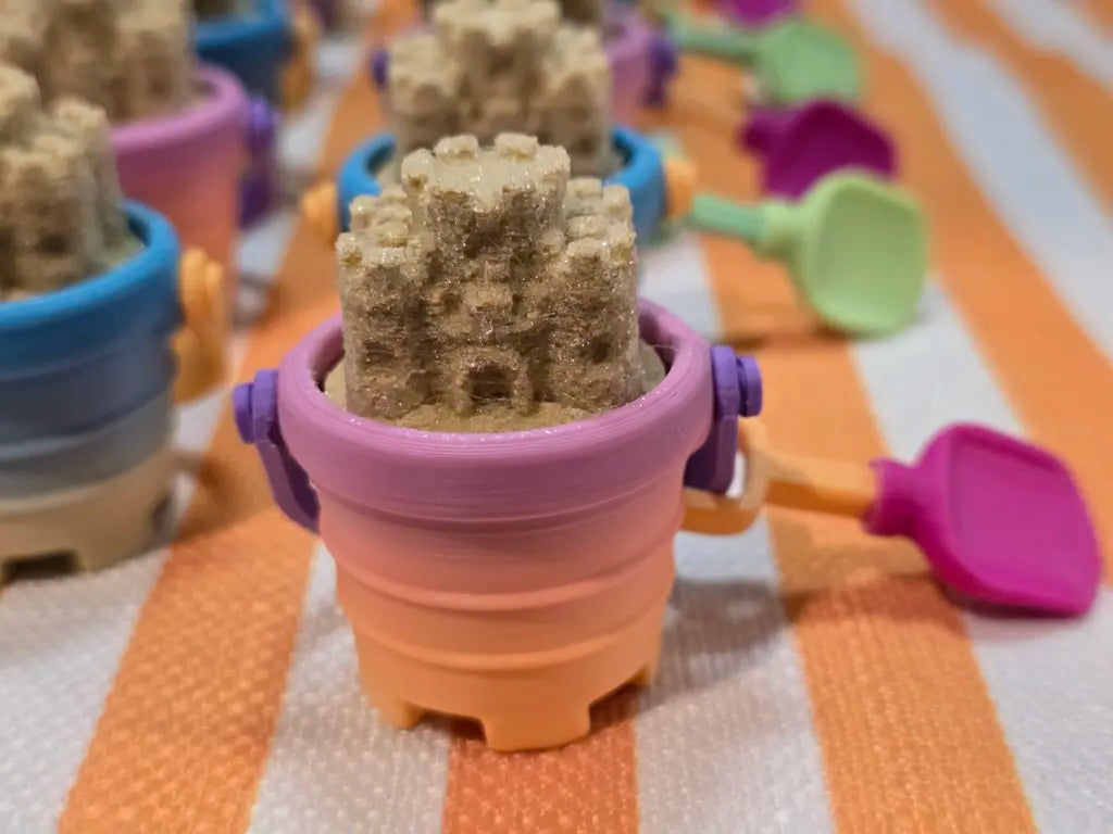 Sandcastle in a Bucket Fidget Clicker - Beach