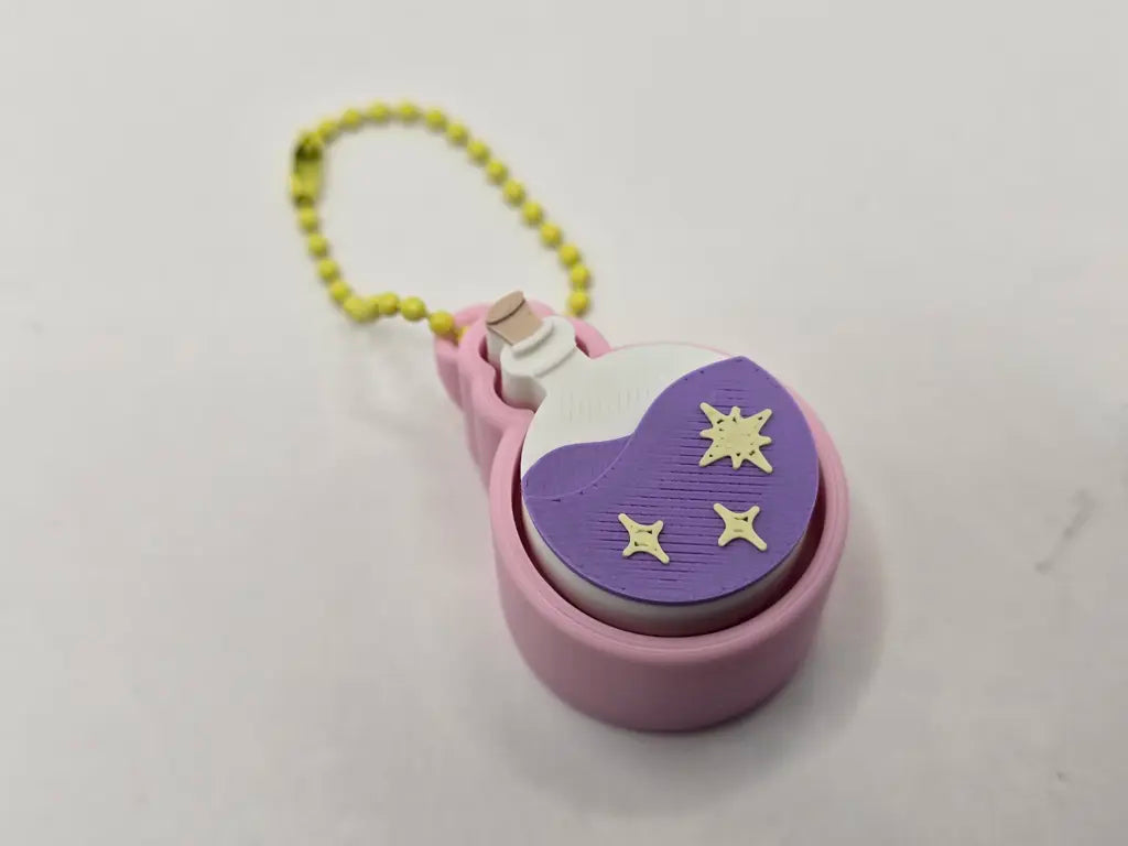 3D Printed Fantasy Magic Keychain Charm Collection