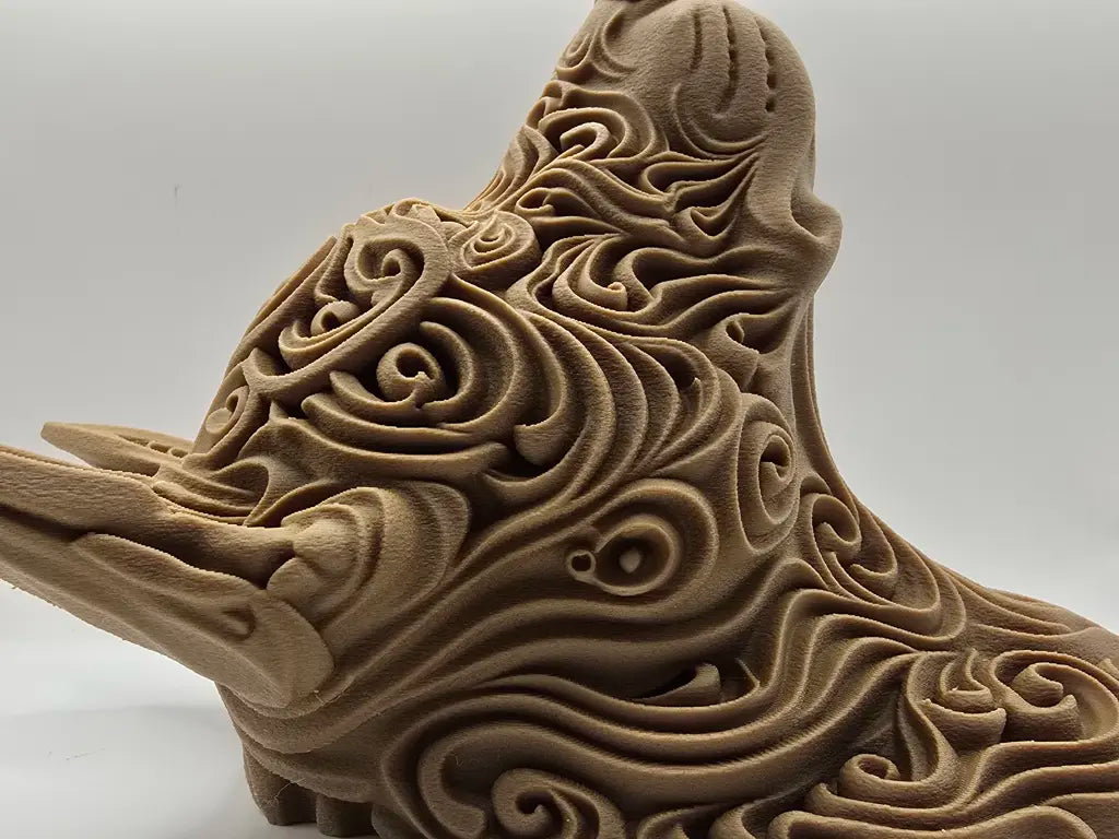 Thai Ridgeback 3D Printed Wall Art - Wood Pla