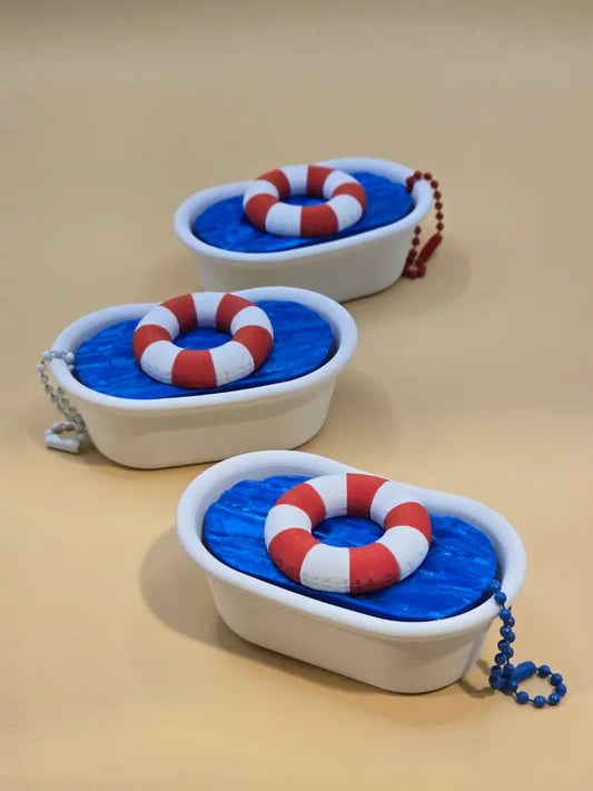 Bathtub Fidget Clicker Toy by Clickify 3D - Rubber Ducky