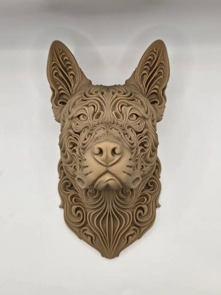 Thai Ridgeback 3D Printed Wall Art - Wood Pla