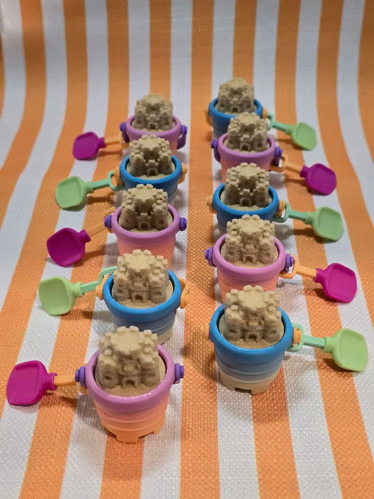 Sandcastle in a Bucket Fidget Clicker - Beach