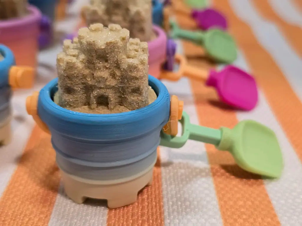 Sandcastle in a Bucket Fidget Clicker - Beach