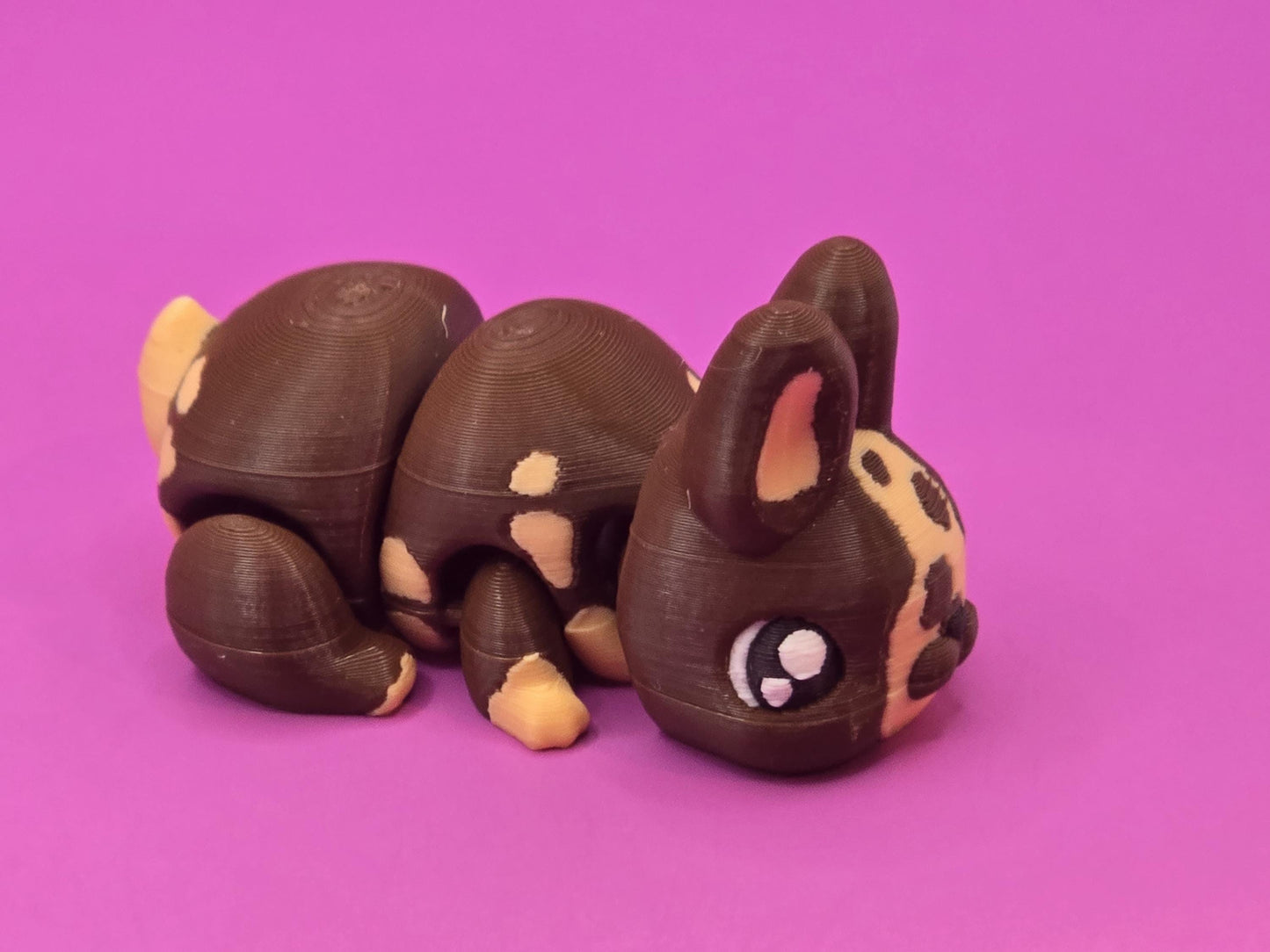 Articulated Bunny Critters – 3D Printed Rabbit Figures (Multiple Styles)