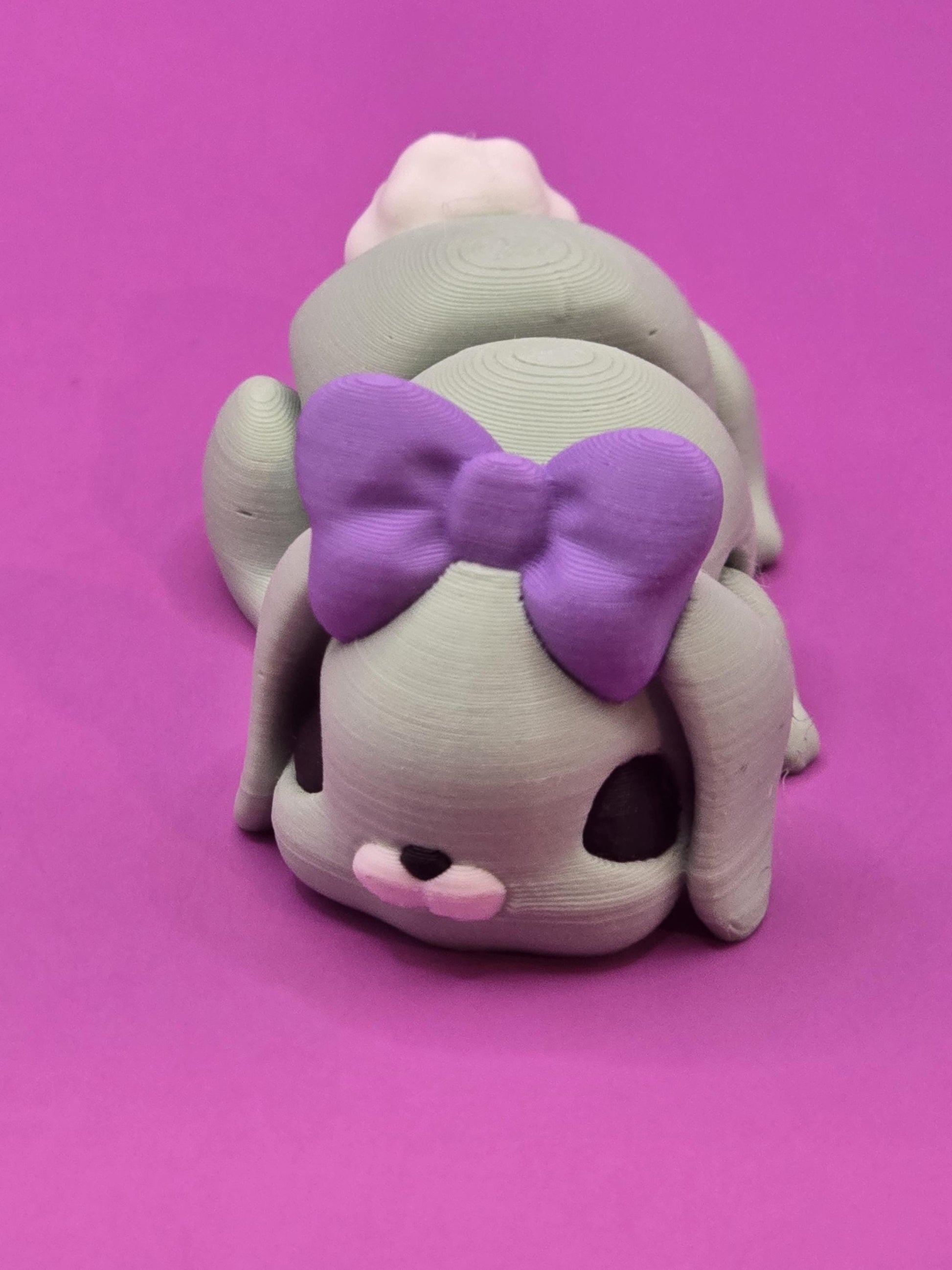 Articulated Bunny Critters – 3D Printed Rabbit Figures (Multiple Styles)