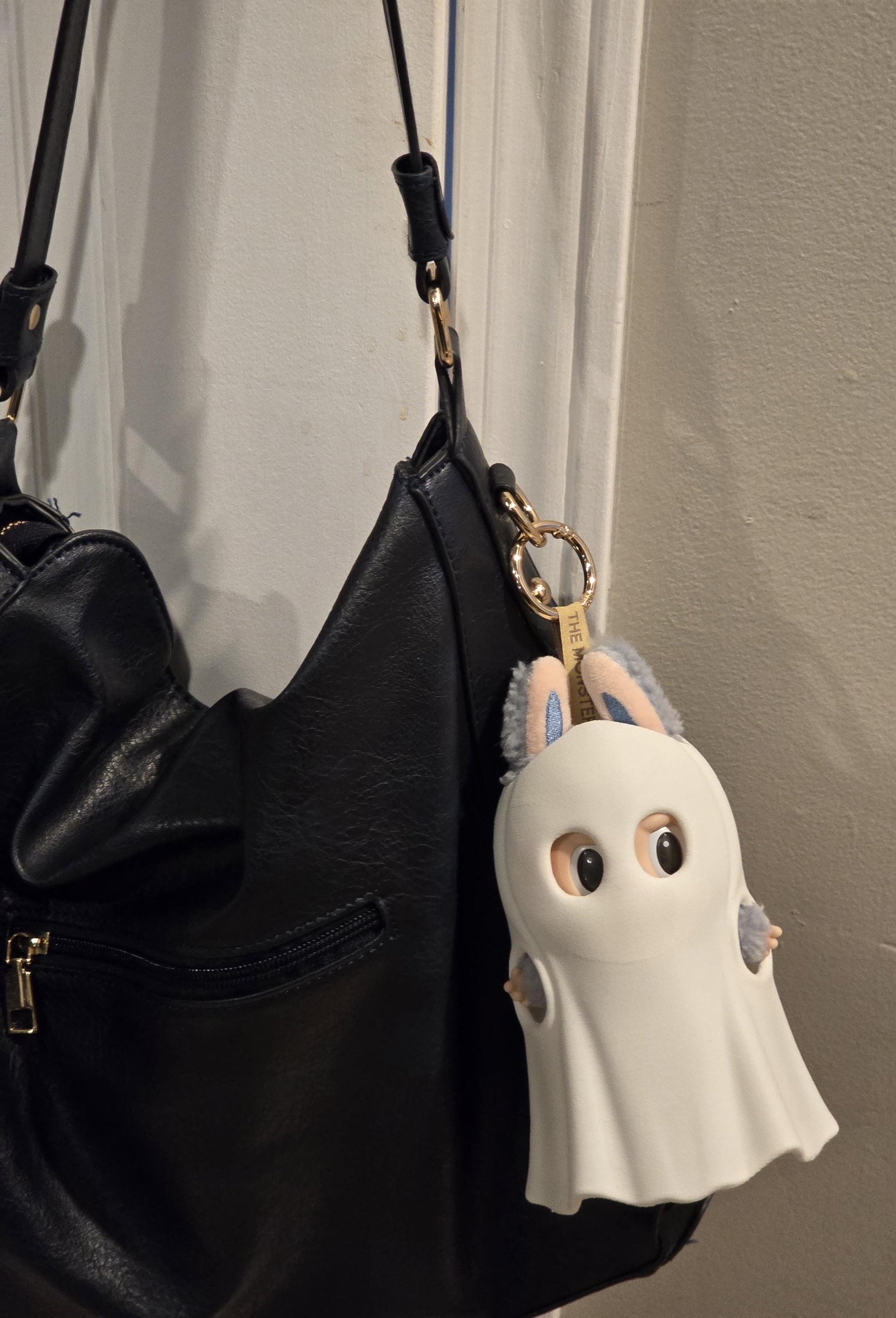 3D Printed Ghost Costume for Labubu Dolls – Plain or Knitted Texture – Halloween Accessory