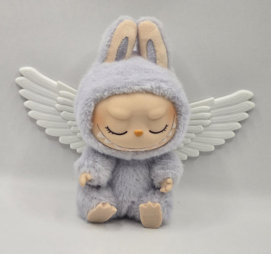Angel Wings Accessory for Labubu – 3D Printed Outfit Add-On