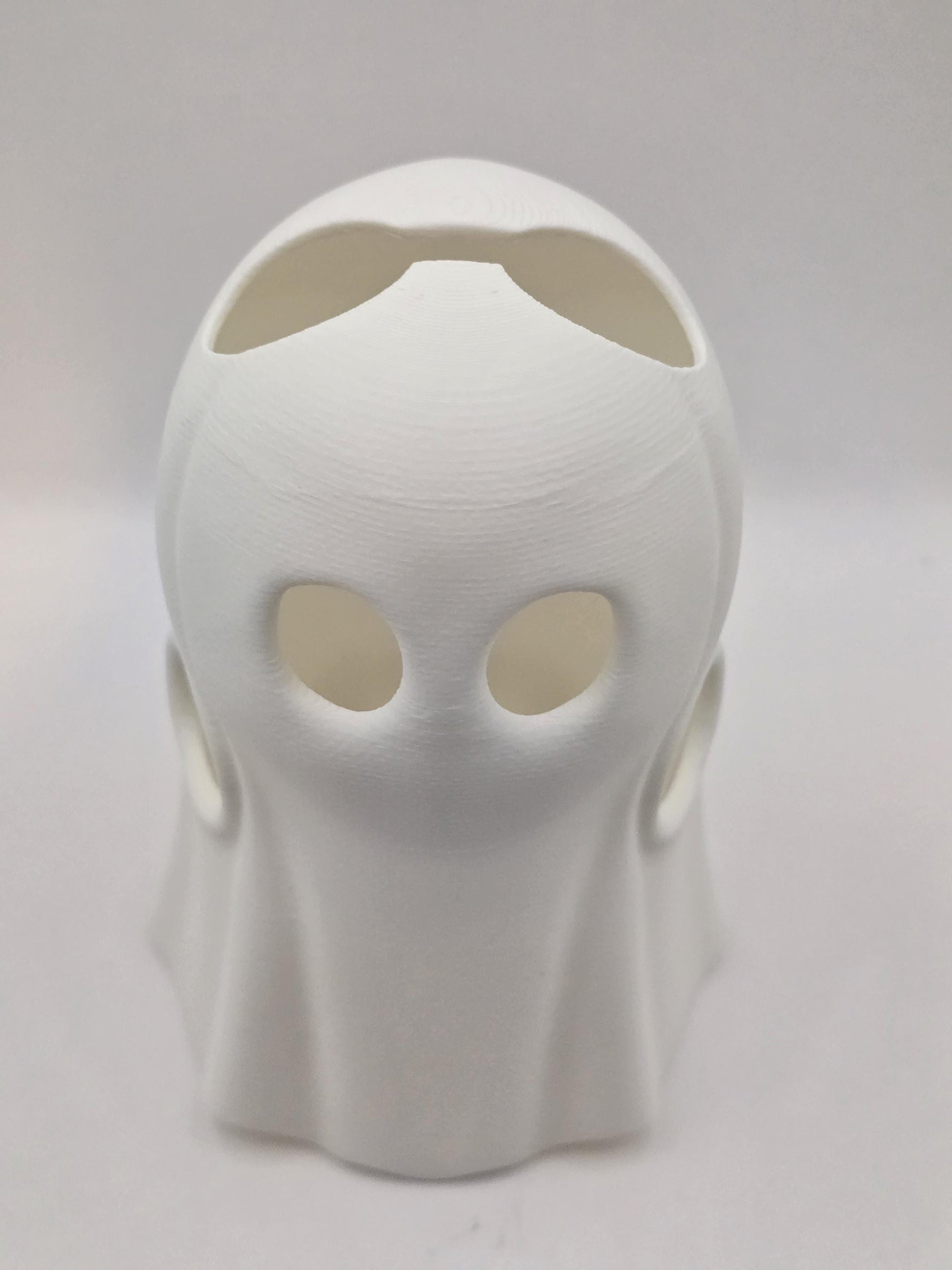 3D Printed Ghost Costume for Labubu Dolls – Plain or Knitted Texture – Halloween Accessory