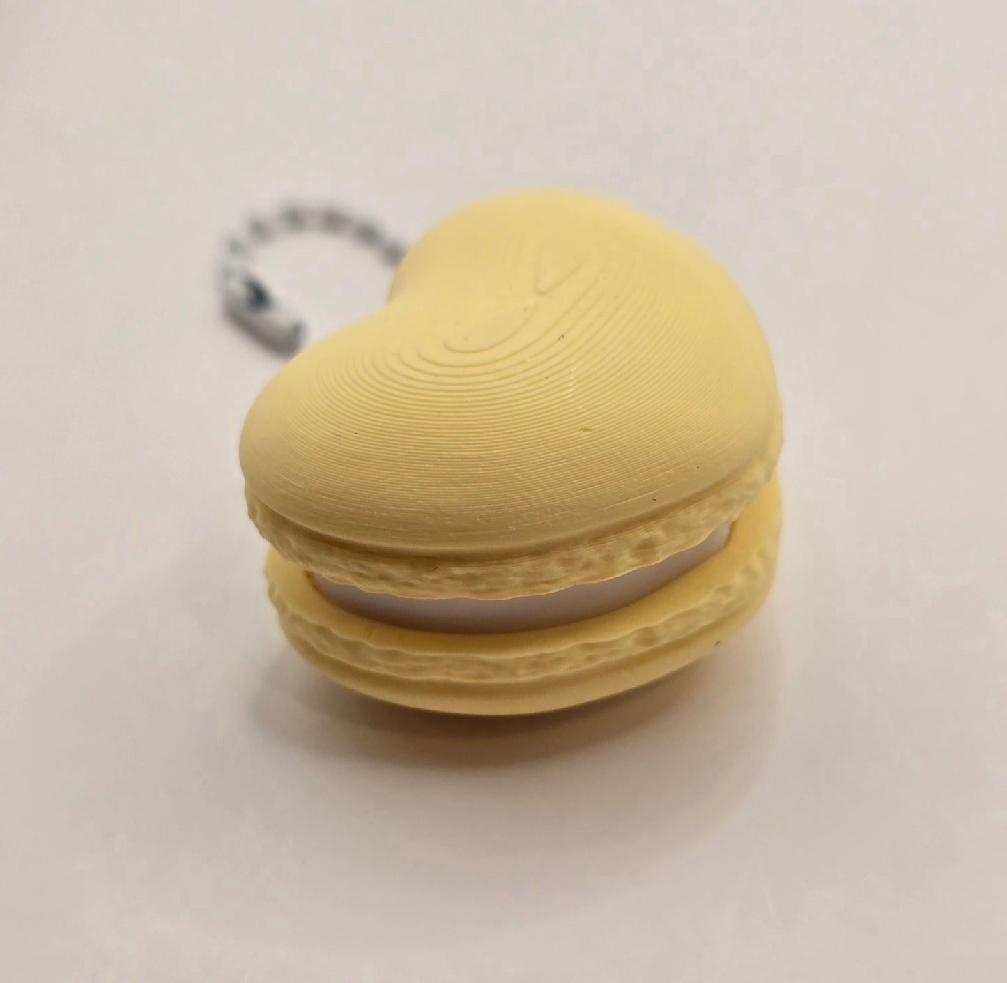 Heart Macaron Fidget Clicker - 3D Printed Sensory Toy
