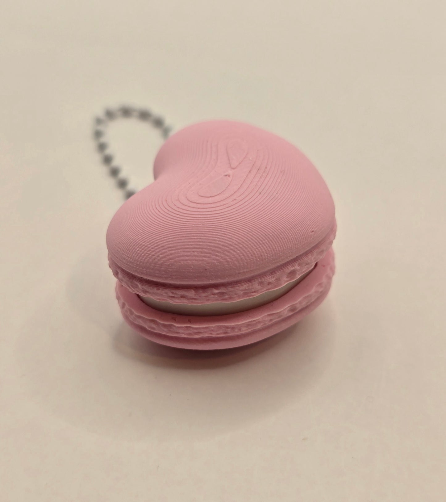 Heart Macaron Fidget Clicker - 3D Printed Sensory Toy