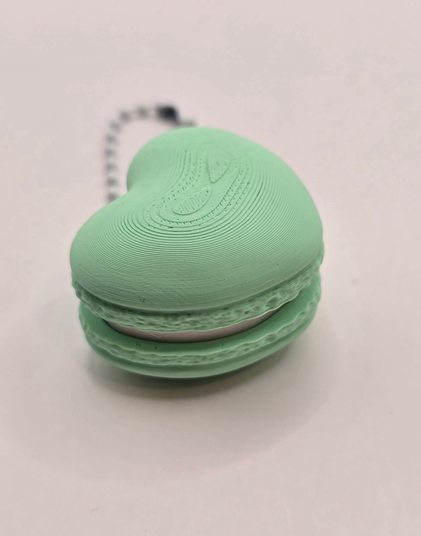 Heart Macaron Fidget Clicker - 3D Printed Sensory Toy